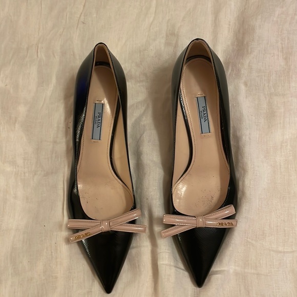 Prada black kitten heels - Picture 2 of 4
